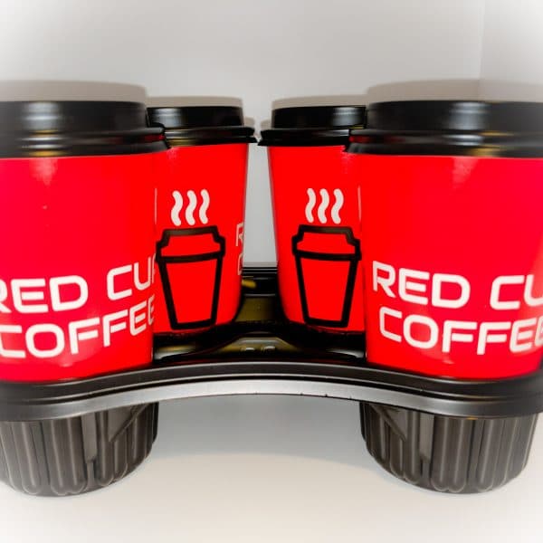 Red Cup Coffee Compostable Cup 16oz 25/sleeve - Image 3