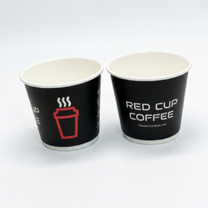 Red Cup Coffee Cup 8oz - Compostable - 25/sleeve