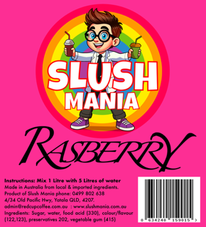 Raspberry Slush Syrup 4lt - Image 3