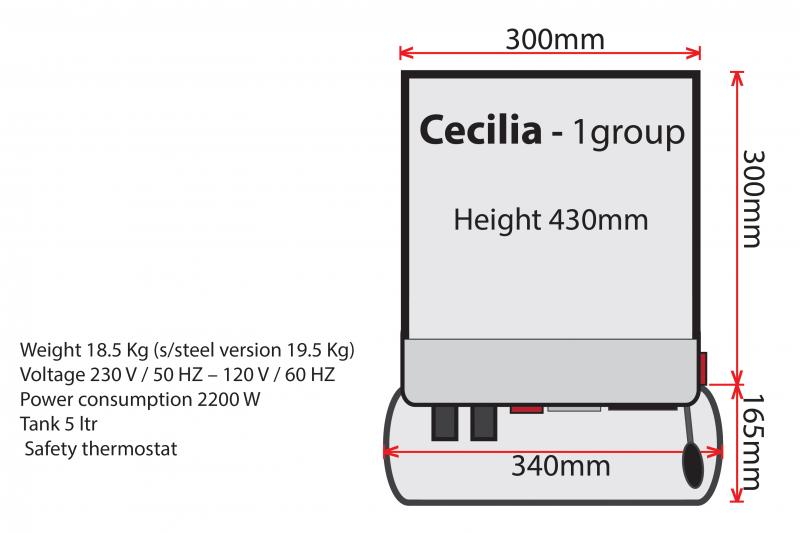 LaPiccola Cecilia Single Group Pod Machine - Image 5