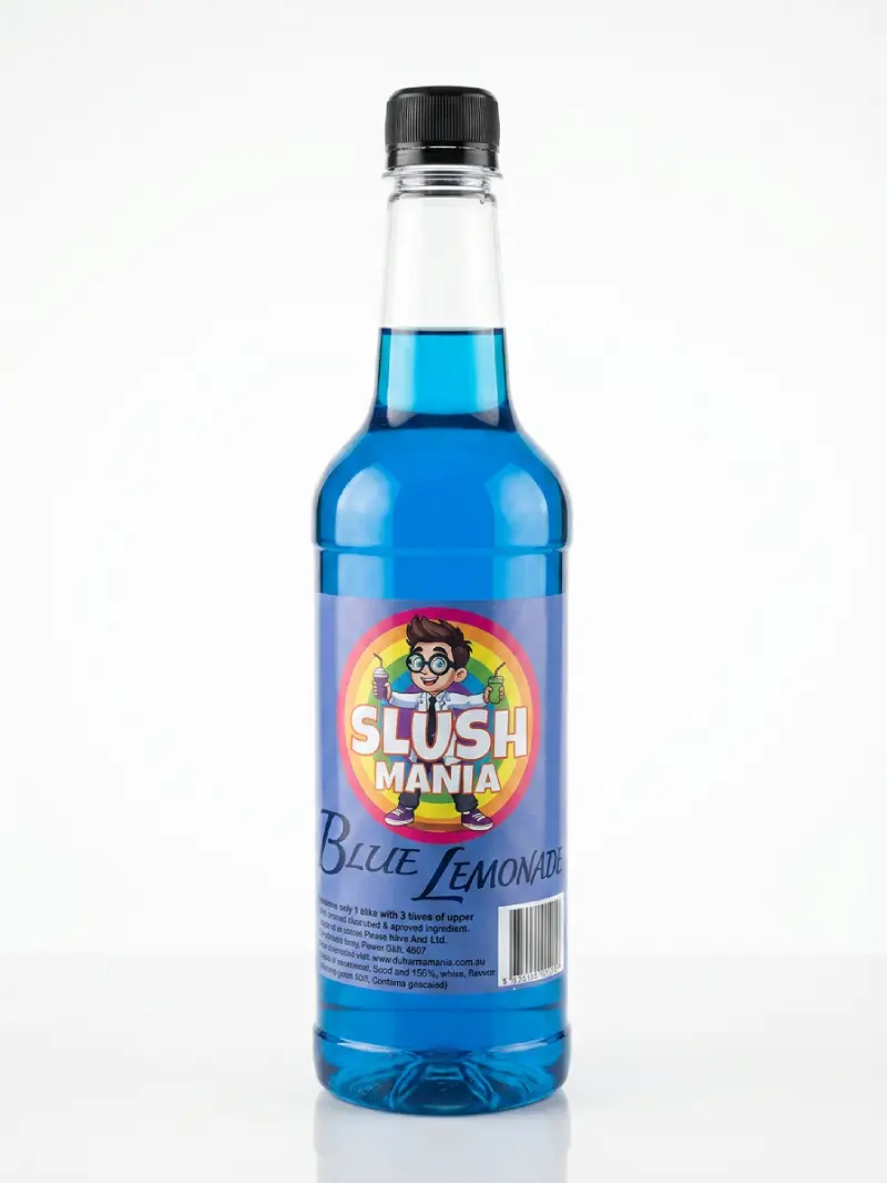 Blue Lemonade Slush Syrup 750ml
